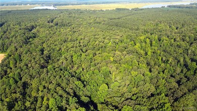 The land is all wooded