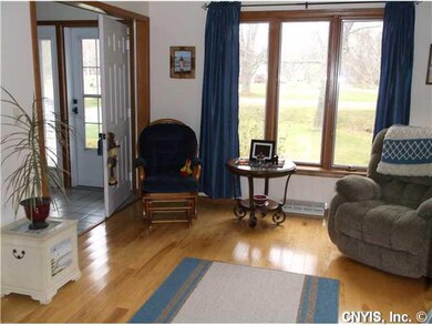 Family Room view into entry way