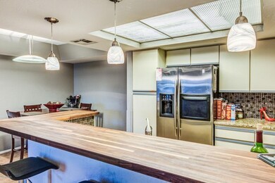 Kitchen into Dining Room