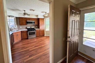 Kitchen featuring appliances with stainless steel