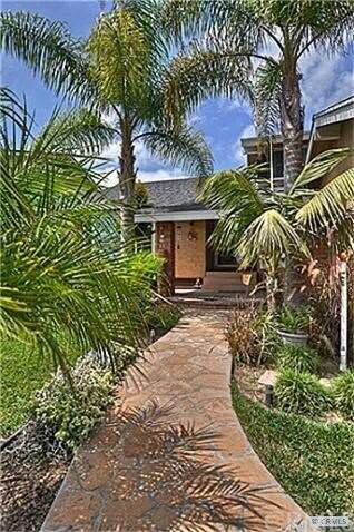 Lush landscaping