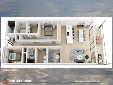 Adelaide 2 bedroom floor plan