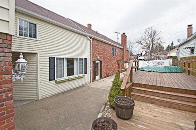 Fabulous Outdoor Space with a Tiered Wood Deck and