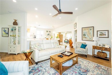 Family room with new LED lighting