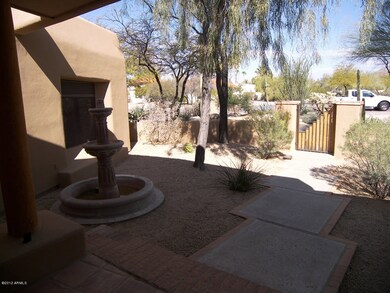 front courtyard