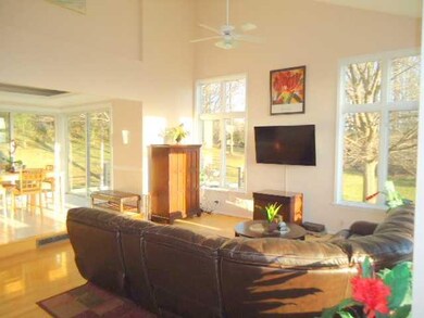 Great Room View of the open floor plan from the Fo