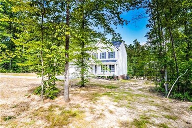 Wooded lot