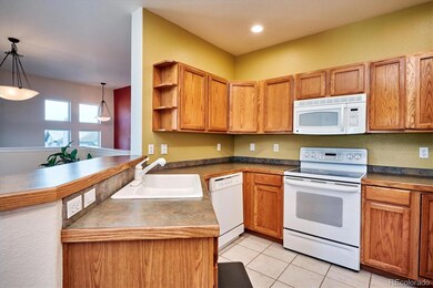 Kitchen Open to Living Area