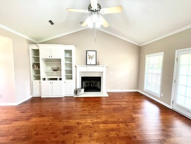 Built in Bookcase w Fireplace