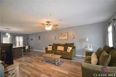 Great Room with new LVP flooring fresh paint and n