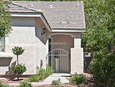 Facade/Exterior Front. Walkway with Privacy Gate t