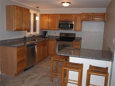 Updated kitchen with granite,...