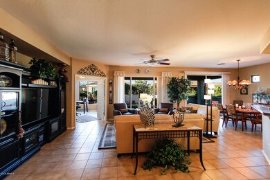 Living Room-Den-Dining from Entry Area