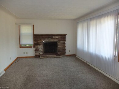 Living room with picture window.