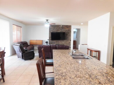 Living room from kitchen