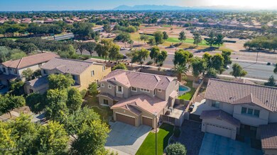 Aerial wide angle shot