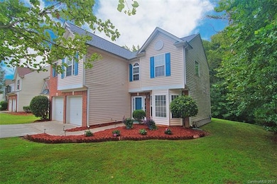 At the end of a street that dead ends so no thru traffic!  Nicely landscaped. NEW ROOF!