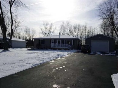 Exterior Front. The property is located on a one-h