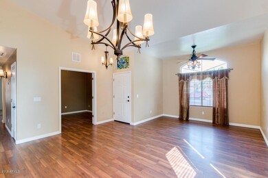 Dining room & living room