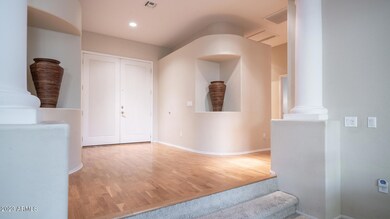Foyer view from formal living room