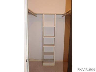 One of the master closets