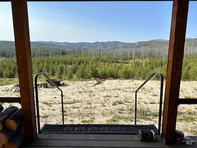 View of mountain background