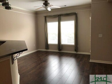 Large living area - note the beautiful floors.