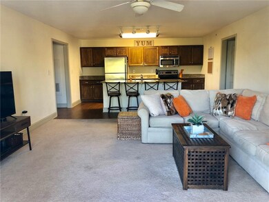 Living room & Kitchen area