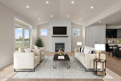 Living Room Virtually Staged
