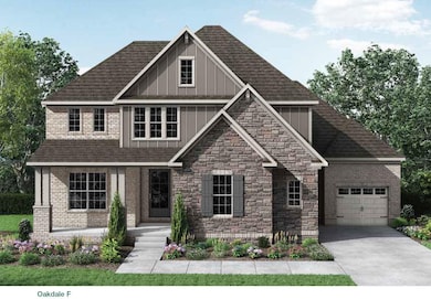 Home under construction now! Oakdale F elevation!