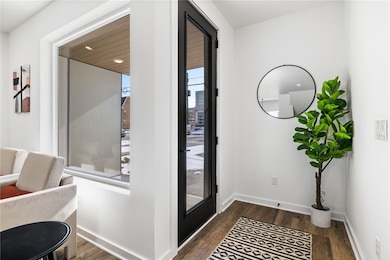 Interior view of entry *Photo of model home at 21