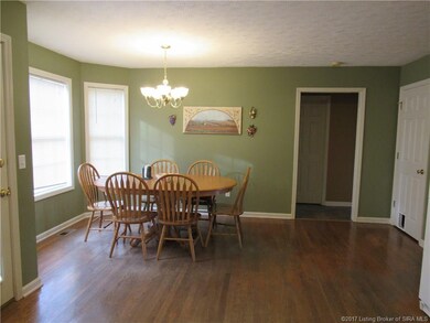 Dining area is open to the kitchen and will accomo