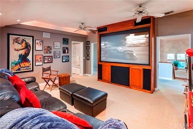 Incredible theater room!