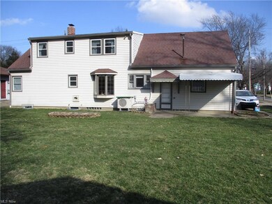 Back side of home showing the 2nd story