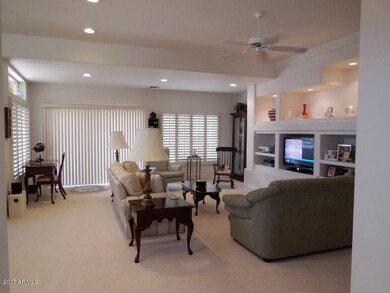 Living area in great room