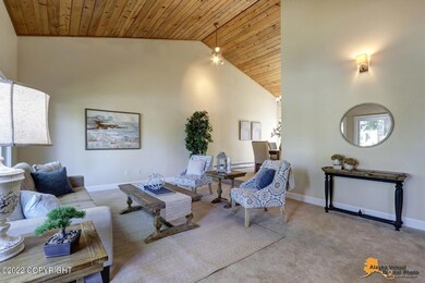 ...spills in to the large living room...