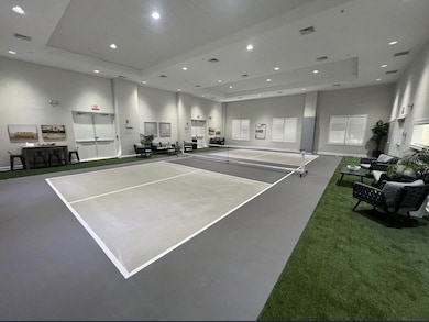 Indoor Pickleball court