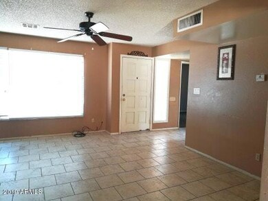 Living room - front door