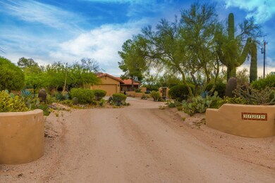 Driveway to home