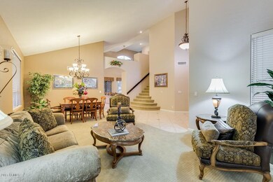 Living and dining rooms
