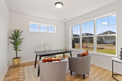 Flex Room anchors the front of the home