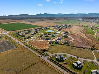 Bird's eye view with a mountain view and a rural v