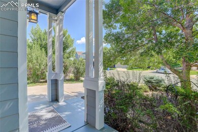 Covered front porch