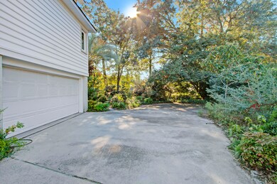 Driveway and garage