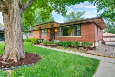 Sideview of Front of Home