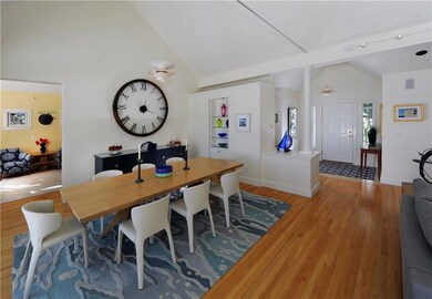 Dining Area View To Front Foyer