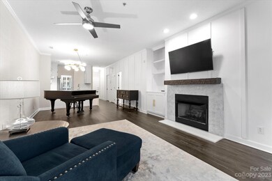 Great room-dining area