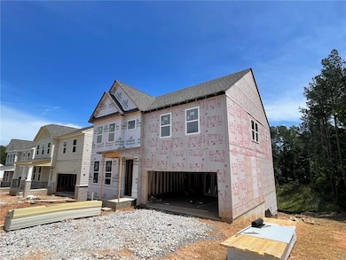 View of back of property