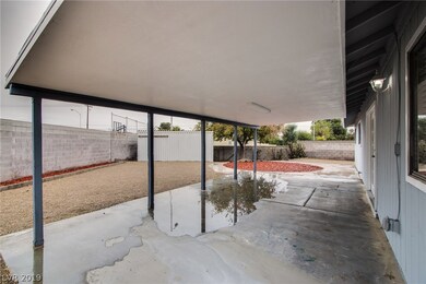 Large covered patio