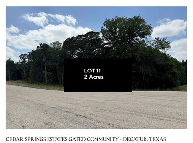 LOT 11 Cedar Springs Dr, Decatur, TX 76234 - photo 2